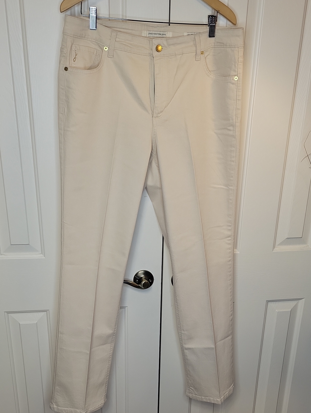 Jones New York Women's Cream Jeans